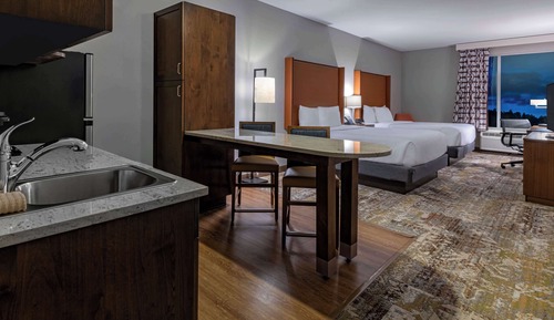 Habitación Deluxe, 2 camas de matrimonio, no fumadores