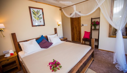 Villa exclusiva, 1 cama de matrimonio grande con sofá cama, cocina básica, vistas al mar