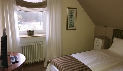 Habitación estándar doble, baño privado