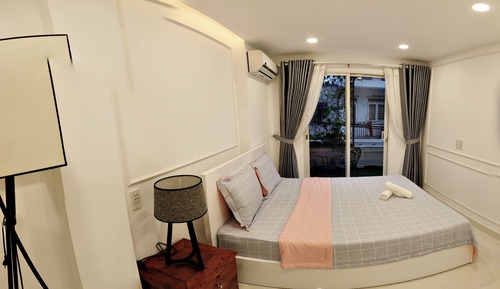 Apartamento romántico, 2 habitaciones, vistas a la ciudad