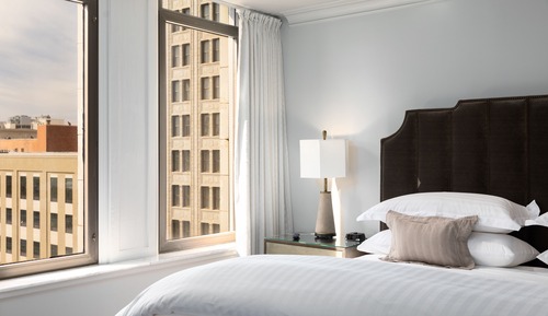 Suite ejecutiva, 1 cama de matrimonio grande, vistas a la ciudad