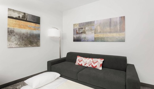 Suite, 1 cama de matrimonio grande (Hearing Accessible)