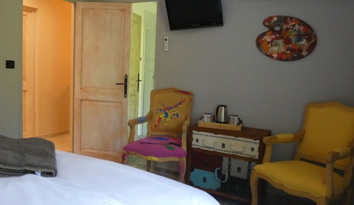 Habitación de diseño doble, 1 cama de matrimonio grande, no fumadores, vistas al jardín