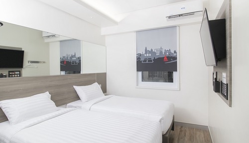 Habitación con 2 camas individuales