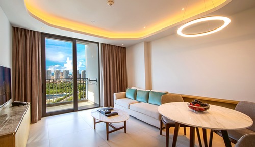 Habitación familiar, 1 habitación, vistas al jardín