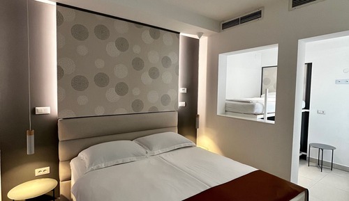 Habitación cuádruple familiar, varias camas