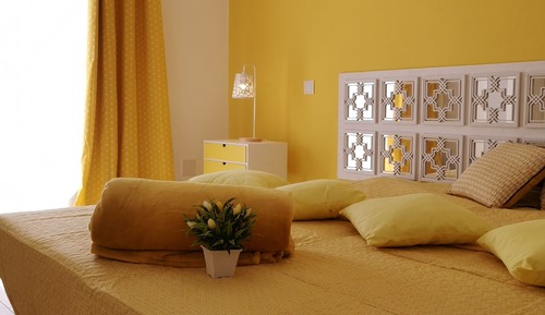 Habitación con 1 cama doble o 2 individuales, baño privado (Happiness)