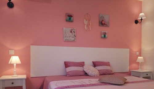 Habitación con 1 cama doble o 2 individuales, baño privado (True Love)