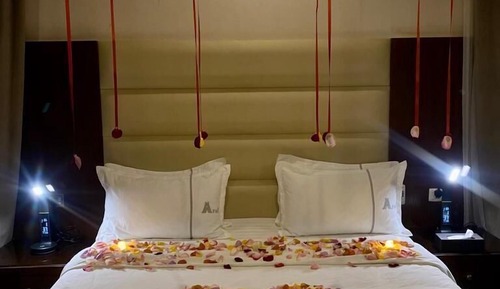 Suite de luna de miel, bañera de hidromasaje
