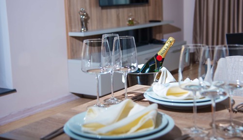 Apartamento estándar, 1 cama de matrimonio grande, no fumadores, cocina básica (with Sofabed)