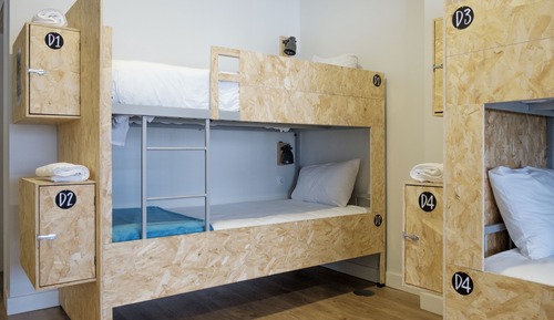 Dormitorio compartido, dormitorio mixto
