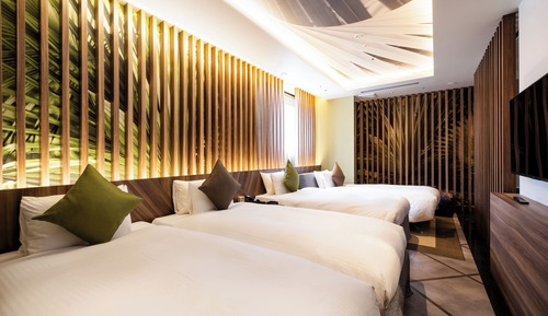 Habitación Grand con 2 camas individuales, no fumadores (Alfit Hollywood, For 3-4 people)