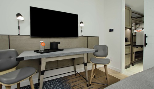 Habitación, 2 camas de matrimonio, accesible para personas con discapacidad (Hearing)