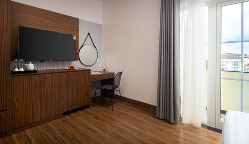 Habitación de lujo, 1 cama de matrimonio grande, vistas al río