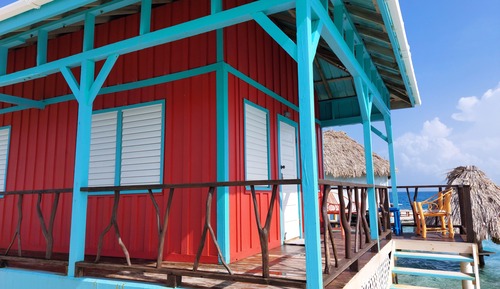 Cabaña Deluxe, varias camas, vistas al mar