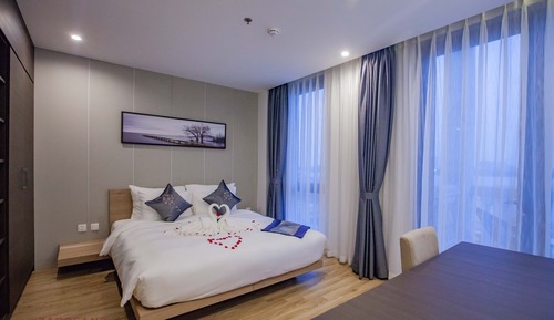 Suite ejecutiva, vistas al lago