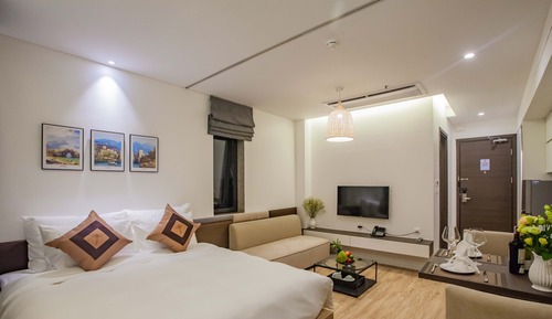 Estudio Deluxe, vistas a la ciudad