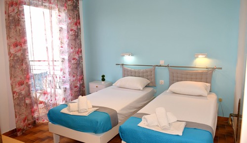 Habitación familiar, vistas al mar