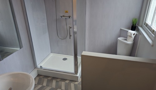 Habitación individual, baño privado, vistas al patio (4)