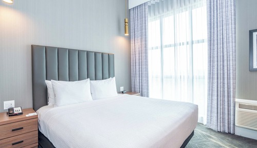 Suite estándar, 1 cama de matrimonio grande con sofá cama, cocina básica