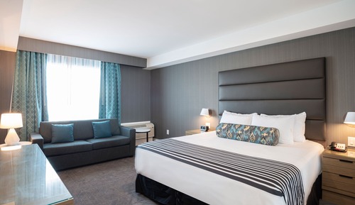 Suite Grand, 1 cama de matrimonio grande con sofá cama, cocina básica