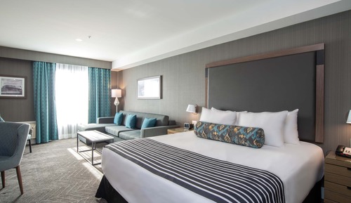 Habitación estándar, 1 cama de matrimonio grande con sofá cama
