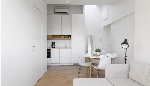 Apartamento superior, 1 cama doble con sofá cama, no fumadores, vistas a la ciudad