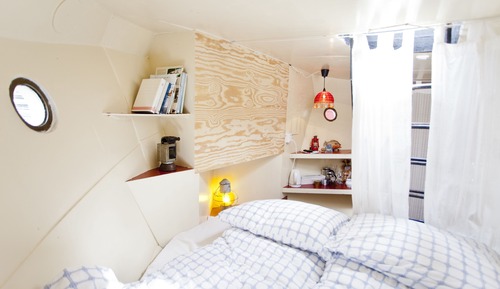 Habitación doble, baño compartido (Klüverkoje - incl. Cleaning Fee 15EUR)
