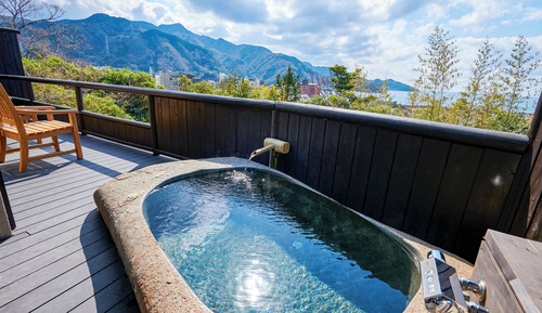 Habitación con 2 camas individuales, no fumadores, vistas al mar (UZURA, Tatami Area, Open-Air Bath)