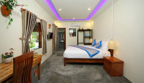 Habitación Deluxe doble, vistas al jardín