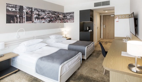 Habitación Confort con 1 cama doble o 2 individuales