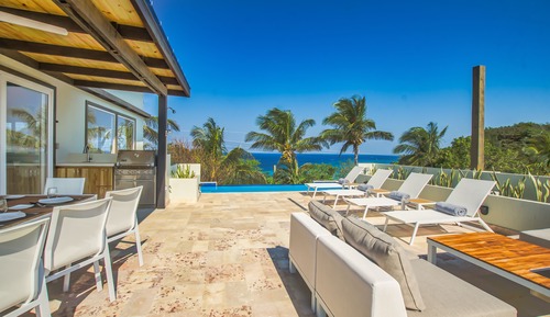 Villa de lujo, 4 habitaciones, piscina privada, vistas al mar
