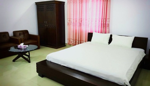 Habitación romántica doble, 1 cama de matrimonio grande, vistas al complejo turístico