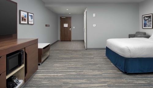 Habitación, 1 cama de matrimonio grande, bañera (Mobility & Hearing)