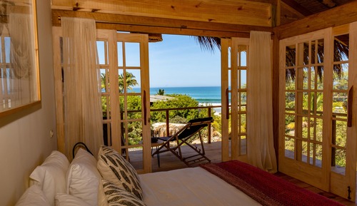 Quadruple Room, Private Bathroom, Ocean View (La Ola)