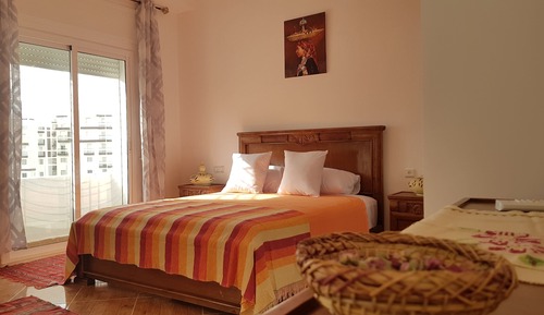 Suite clásica, 1 cama de matrimonio, vistas a la bahía (Marrakchi)