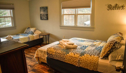 Habitación familiar, varias camas