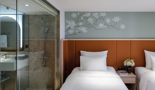 Cozy Le Jardin Classic Twin Room