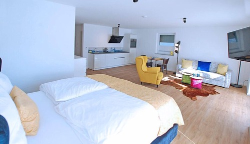 Apartamento Deluxe, balcón (#4)