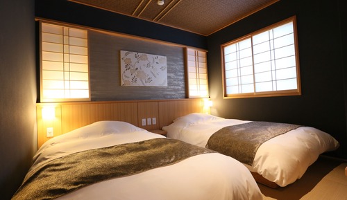 Habitación cuádruple (Japanese Western Style, Open-Air Bath)