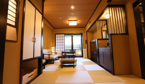 Habitación con 2 camas individuales, vistas al jardín (Japanese Western Style, Open-Air Bath)