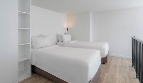 Suite Deluxe, varias camas, no fumadores (Living Room)