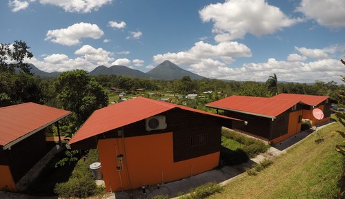 J3 Cabaña Estandar, 1 Cama King, Vista a la Montaña
