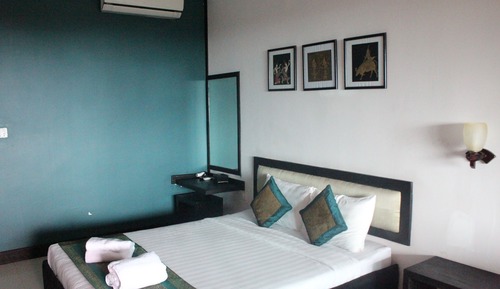 Habitación doble superior de uso individual, 1 cama de matrimonio (Super - Hillside)
