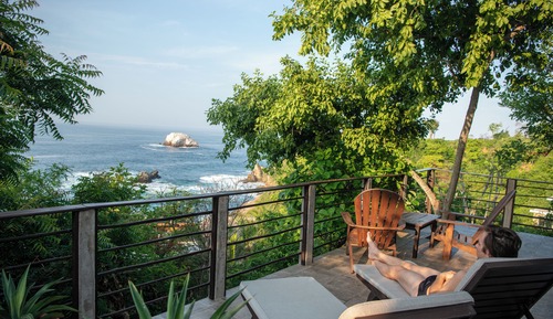 Suite superior, vistas al mar