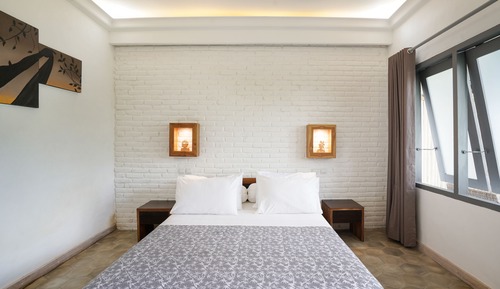 Habitación doble, 1 cama de matrimonio, vistas al jardín
