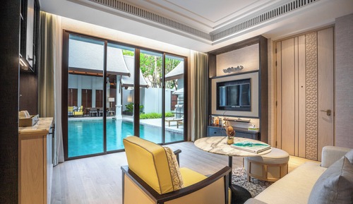 Villa, 3 habitaciones, Acceso al salón del club (Private Pool)