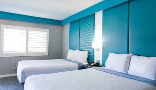 Habitación Deluxe doble, varias camas, no fumadores