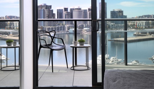 Apartamento Business, 1 cama doble, vistas al río