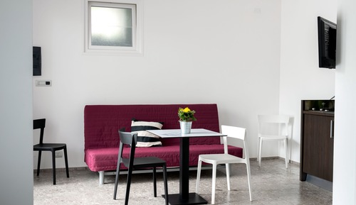 Habitación doble clásica, cocina americana, patio